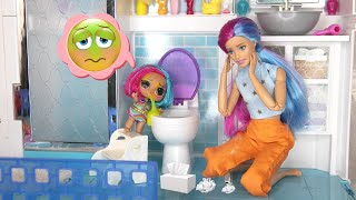 How My Kids All Got Sick  LOL Family All Got Sick  Doll Morning and Night Sick Routine [upl. by Etnuaed397]