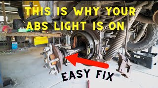 ABS and Traction Control Light On Jeep WranglerEASY FIXTUTORIAL [upl. by Line]