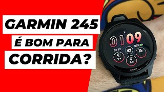 GARMIN FORERUNNER 245 MUSIC é Bom Para Corrida [upl. by Etteb]