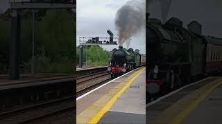 MAYFLOWER 61306 passing newtonabbot 1Z60 WolverhamptonKingswear 1216 3824 steamtrain [upl. by Norward310]