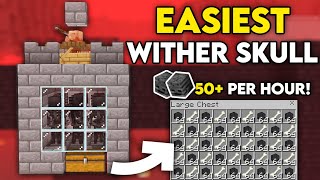 BEST WITHER SKELETON FARM in 121 Minecraft [upl. by Poul255]