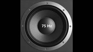 75Hz Bass Test [upl. by Kerril]