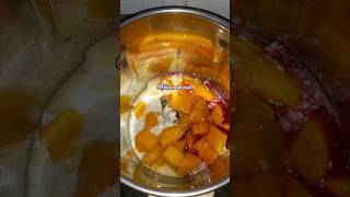 Mango Lassi Recipe❤️recipes shorts [upl. by Tekcirk]