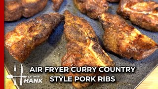 Air Fryer Curry Country Style Pork Ribs [upl. by Kcirred669]