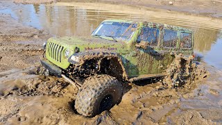 ОГРОМНЫЙ Jeep Axial SCX6  Месим весеннюю грязь  RC OFFroad 4x4  Часть 3 [upl. by Lisabet835]