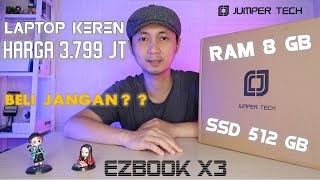 EZ book X3 – Jumper Tech Laptop Murah Tapi Bagus [upl. by Woolley]