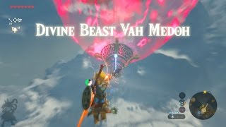 Taking Down Vah Medohs Defenses  The Legend of Zelda Breath of the Wild [upl. by Notreb]