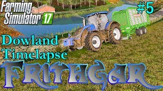 FS17 Timelapse Dowland Farm Seasons 5 Grass Silage [upl. by Hadwin371]