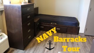 Navy Barrack Room Tour 2019 E3 amp Below [upl. by Anelrihs128]