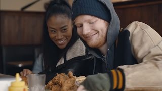 Ed Sheeran Goes SHIRTLESS In New quotShape of Youquot Music Video [upl. by Sedicla]