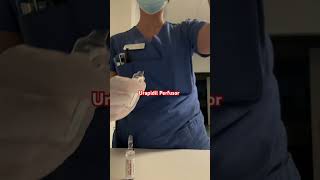 Urapidil Perfusor asmr nurse icu icunursepinoy pinoynurse pinoynurseingermany germany ofw [upl. by Pentheam]