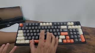 Leaven H96 TriMode 96Key RGB Backlight Wireless Mechanical HotSwappable Keyboard [upl. by Naginarb]