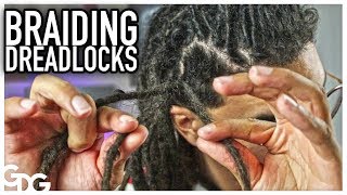 How To Braid Dreadlocks [upl. by Atinev]