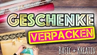 Geschenke verpacken  kreativ einpacken  Basics Tipps amp Inspiration mit LOCCITANE [upl. by Ahsyat466]