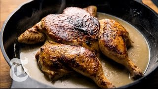 Craig Claiborne’s Smothered Chicken  The New York Times [upl. by Rebecka700]