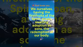 409 Gospel Journey 🌈Romans 82223 shorts bible quotes [upl. by Slotnick]