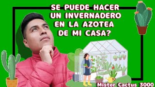 COMO HACER UN INVERNADERO CASERO 100 RESISTENTE [upl. by Uball]