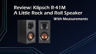 Review Klipsch R 41M with Measurements [upl. by Tortosa]