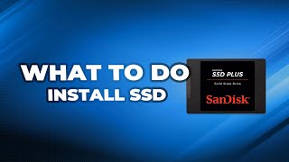 2024 Update What to Do After Installing New SSD [upl. by Ewell]