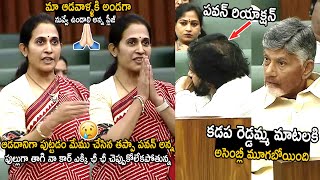 Whole Assembly Was Silent Over MLA Madhavi Reddy Words  Pawan Kalyan  Telugu Cinema Brother [upl. by Herrle74]