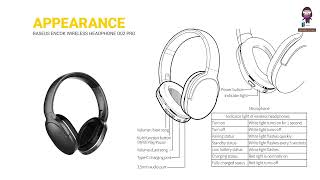 How to Use Baseus Encok D02 Pro Wireless Headphones  Full Setup amp Instructions [upl. by Ahseki586]