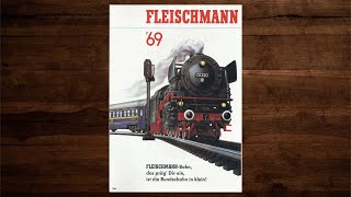 Fleischmann Katalog 1969 – Modellbahn Modelleisenbahn H0 [upl. by Rabiah]