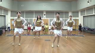 Nuo Yan 诺言 Dj Remix Line Dance  Group Demo  Choreographer  Phin Sari INA  July 2024 [upl. by Estren]