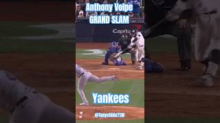 Yankees vs Dodgers Grand Slam Anthony Volpe [upl. by Ahtnams]