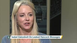 Isabel Oakeshott on her role in Matt Hancock WhatsApp leaks  5 News [upl. by Collum]