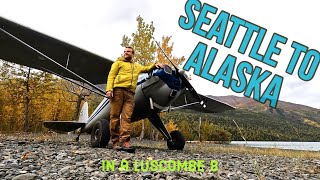 Flying a Luscombe 8A from Seattle WA to Anchorage AK via the Cassiar Highway [upl. by Yblok248]