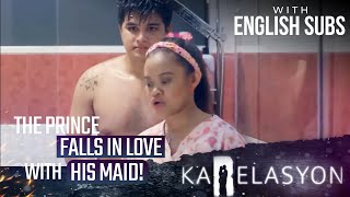 THE PRINCE FALLS IN LOVE WITH HIS MAID with English subs  Karelasyon Full Episode [upl. by Annayram]