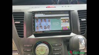 Mazda Biante 7inch Android Player Carrozzeria Head Rest Monitor​​ [upl. by Grimbald159]