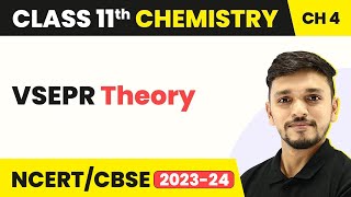 VSEPR Theory  Chemical Bonding and Molecular Structure  Class 11 Chemistry [upl. by Nevs]