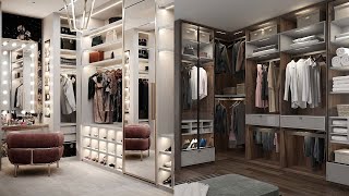 BEST 100 Modern Walkin Closet Design Ideas  Luxury Modern Interior Design [upl. by Wrigley565]