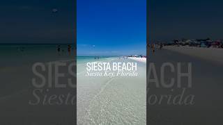 Siesta Beach  Siesta Key 🏝️ Things To Do Tampa Bay [upl. by Nicolella372]