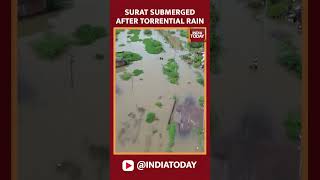 Heavy Rains Caused Floodlike Situation In Surat  Heavy Rain Continues to Lash Gujarat [upl. by Kiyohara]