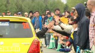 SUZUKI SWIFT Sport that acquired N2 class victory in APRC Rally Hokkaido 2010 [upl. by Hurleigh]