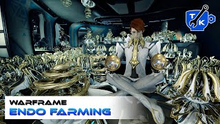 The 6 BEST Endo farms  Warframe [upl. by Aikal300]