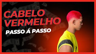 Cabelo vermelho PASSO A PASSO [upl. by Nedla]