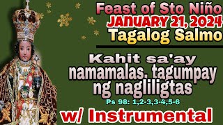 JANUARY 21 2024  TAGALOG SALMO KAHIT SAAY NAMAMALASTAGUMPAY NG NAGLILIGTASw Instrumental [upl. by Avilys4]