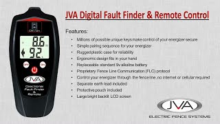 JVA Digital Fault Finder amp Remote Control [upl. by Laddie210]