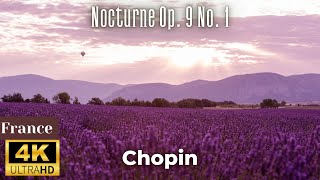 Chopin  Nocturne Op 9 No 1  France 4K [upl. by Farlie]