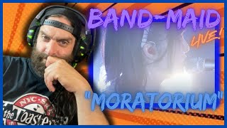 The Energy quotMoratoriumquot Live BandMaid REACTION [upl. by Ruiz646]