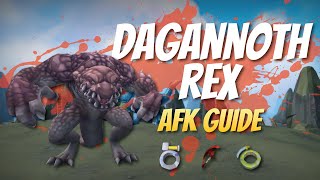 Low level Afk amp Safespot Dagannoth Rex Guide  Runescape 3 [upl. by Josephson891]