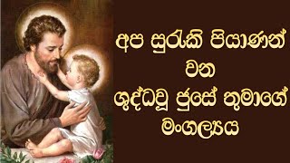 ශුද්ධ ජුසේ තුමාගේ මංගල්‍යය  Feast of St Joseph [upl. by Kristian315]