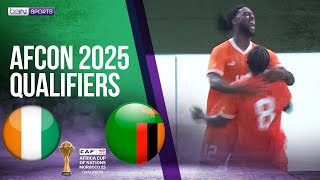 Ivory Coast CIV vs Zambia ZAM  AFCON 2025 Qualifiers HIGHLIGHTS  090624  beIN SPORTS USA [upl. by Bonn210]