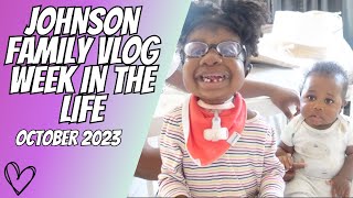 JOHNSON FAMILY OCTOBER WEEK IN THE LIFE VLOG ROMEY GETS A NEW CRIB FAMILY TIME [upl. by Meehsar696]