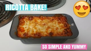 How to Make Ricotta Bake [upl. by Groark]