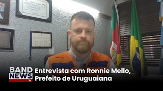 Prefeito de Uruguaiana comenta situação no município  BandNews TV [upl. by Armallas451]