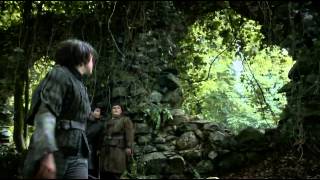 Game of Thrones 3x02 Arya Gendy amp Hot Pie meet the Brotherhood without Banners [upl. by Atirat]